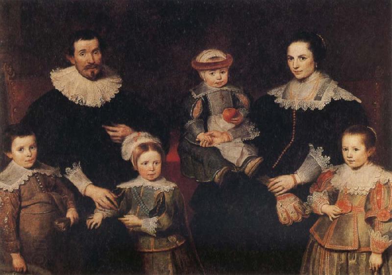 Frans Francken II The Family of the Artist China oil painting art